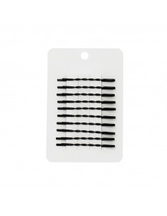 Hebilla Set x10 Twisted Black Hebilla Set x10 Twisted Black