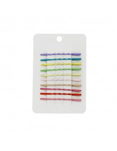 Hebilla Set x10 Twisted Pastel Rainbow Hebilla Set x10 Twisted Pastel Rainbow