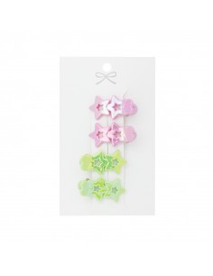 Mini Hebillas Set x4 Stars Mini Hebillas Set x4 Stars