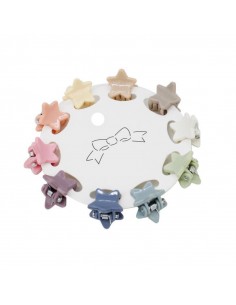 Mini Broches Set x 10u Stars Pastel Mini Broches Set x 10u Stars Pastel