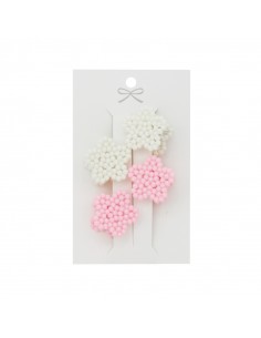 Broches Flowers Set x4 u Broches Flowers Set x4 u