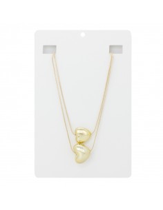 Collar Double Heart Collar Double Heart
