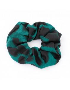 Scrunchie Leopard Green Scrunchie Leopard Green