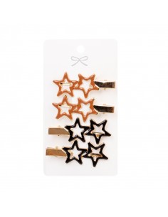 Hebillas Set x4 Stars Winter Hebillas Set x4 Stars Winter