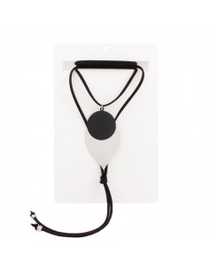 Collar Corbatero Silver and Black Collar Corbatero Silver and Black