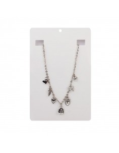 Collar Multi Charm Rose Collar Multi Charm Rose