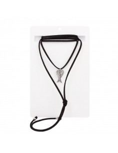 Collar Corbatero Silver Wings