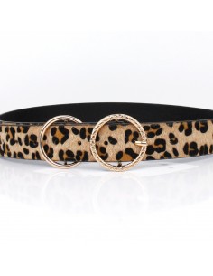 Cinturón Fur Print