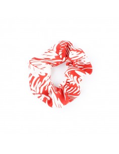 Scrunchie Leaves Red Scrunchie Leaves Red