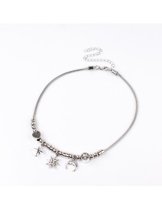 Collar Silver Charms Collar Silver Charms