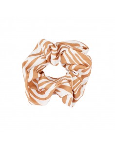 Scrunchie Line Print Camel Scrunchie Line Print Camel