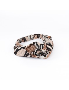 Turbante Snake Camel Turbante Snake Camel