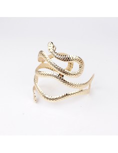 Brazalete Big Snake Gold Brazalete Big Snake Gold