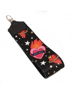 Maxi Llavero Kind Heart Black Maxi Llavero Kind Heart Black