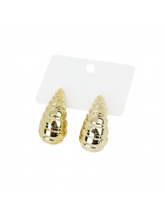 Aro Spiral Drops Gold Aro Spiral Drops Gold