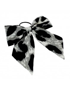 Moño Leopard Grey Moño Leopard Grey
