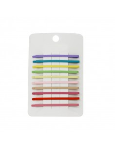 Hebilla Set x10 Pastel Rainbow Hebilla Set x10 Pastel Rainbow
